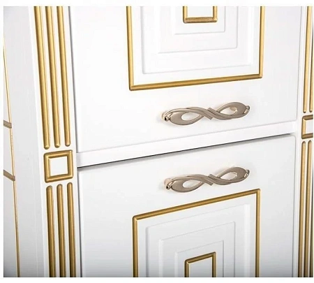 Шкаф-пенал Aquanet Паола 40 белый/золото 00186112 Шкаф-пенал Aquanet Паола 40 белый/золото 00186112