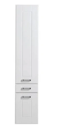 Шкаф-пенал Aquanet Рондо 35 белый (2 дверцы, 1 ящик) 00189159 Шкаф-пенал Aquanet Рондо 35 белый (2 дверцы, 1 ящик) 00189159