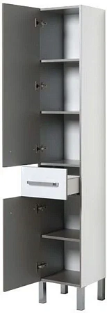 Шкаф-пенал Aquanet Сиена 35 L белый (напольный) 00189242 Шкаф-пенал Aquanet Сиена 35 L белый (напольный) 00189242