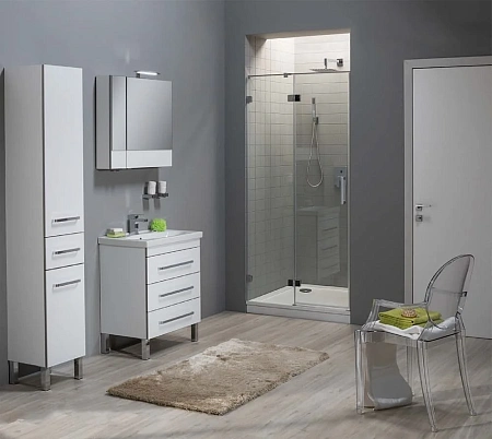 Шкаф-пенал Aquanet Сиена 35 R б/к белый (напольный) 00189248 Шкаф-пенал Aquanet Сиена 35 R б/к белый (напольный) 00189248