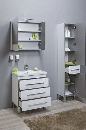 Шкаф-пенал Aquanet Сиена 35 R белый (напольный) 00189244 Шкаф-пенал Aquanet Сиена 35 R белый (напольный) 00189244