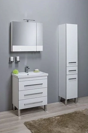 Шкаф-пенал Aquanet Сиена 35 R белый (напольный) 00189244 Шкаф-пенал Aquanet Сиена 35 R белый (напольный) 00189244