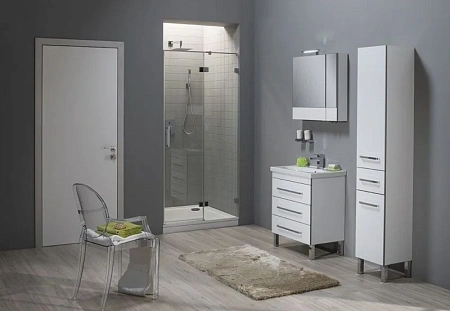 Шкаф-пенал Aquanet Сиена 35 R белый (напольный) 00189244 Шкаф-пенал Aquanet Сиена 35 R белый (напольный) 00189244