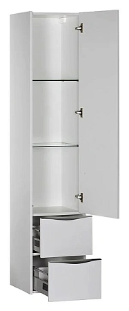 Шкаф-пенал Aquanet Франка 40 белый 00183049 Шкаф-пенал Aquanet Франка 40 белый 00183049