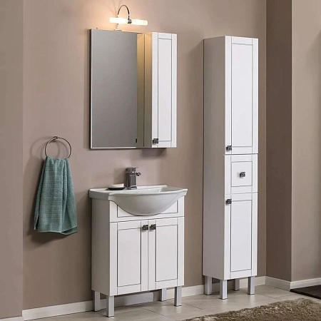 Шкаф-пенал Aquanet Честер 30 белый 00182682 Шкаф-пенал Aquanet Честер 30 белый 00182682