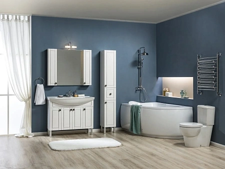 Шкаф-пенал Aquanet Честер 30 белый 00182682 Шкаф-пенал Aquanet Честер 30 белый 00182682