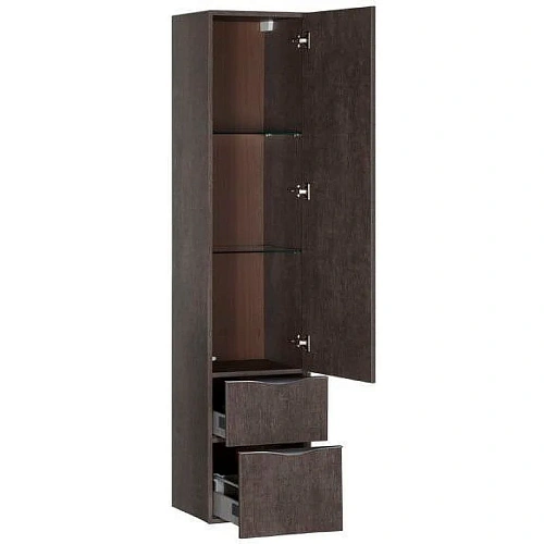 Шкаф-пенал Aquanet Эвора 40 дуб антик 00182999 Шкаф-пенал Aquanet Эвора 40 дуб антик 00182999