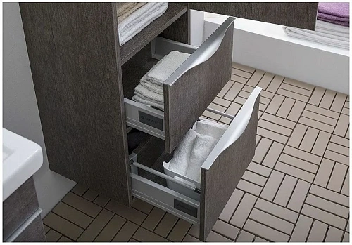 Шкаф-пенал Aquanet Эвора 40 дуб антик 00182999 Шкаф-пенал Aquanet Эвора 40 дуб антик 00182999