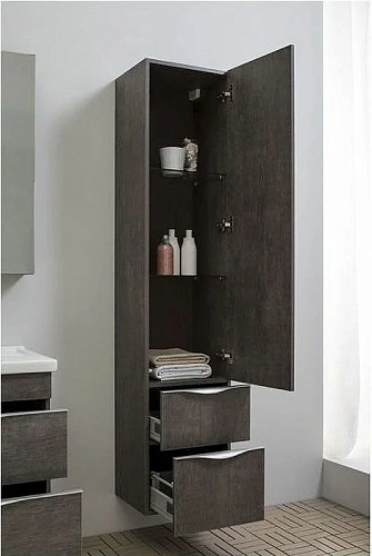 Шкаф-пенал Aquanet Эвора 40 дуб антик 00182999 Шкаф-пенал Aquanet Эвора 40 дуб антик 00182999