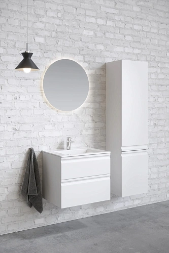 Шкаф-пенал Aquatek ВЕГА 35см AQ70035R-MW белый матовый, петли справа Шкаф-пенал Aquatek ВЕГА 35см AQ70035R-MW белый матовый, петли справа