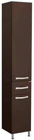 Шкаф-пенал Aquaton Ария Н темно-коричневая 1A124303AA430 Шкаф-пенал Aquaton Ария Н темно-коричневая 1A124303AA430