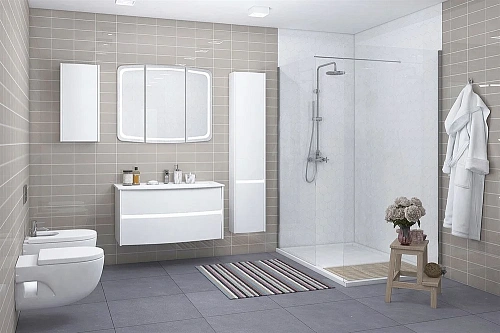 Шкаф-пенал Aquaton Астера левый белый 1A195403AS01L Шкаф-пенал Aquaton Астера левый белый 1A195403AS01L