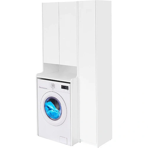 Шкаф-пенал Aquaton Лондри белая, узкая 1A260603LH010 Шкаф-пенал Aquaton Лондри белая, узкая 1A260603LH010