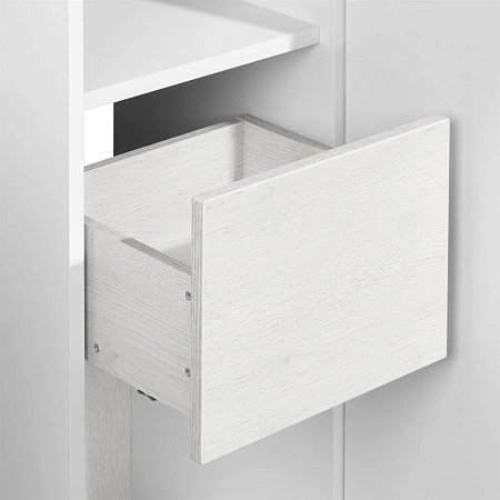 Шкаф-пенал Aquaton Сакура правая ольха наварра, белый глянец 1A219903SKW8R Шкаф-пенал Aquaton Сакура правая ольха наварра, белый глянец 1A219903SKW8R