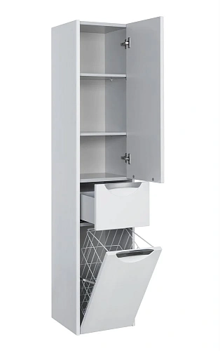 Шкаф-пенал Aquaton Сильва правый дуб полярный 1A215603SIW7R Шкаф-пенал Aquaton Сильва правый дуб полярный 1A215603SIW7R