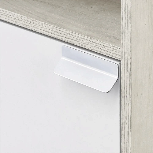 Шкаф-пенал Aquaton Флай 1-створчатый белый, дуб крафт левый 1A237903FAX1L Шкаф-пенал Aquaton Флай 1-створчатый белый, дуб крафт левый 1A237903FAX1L