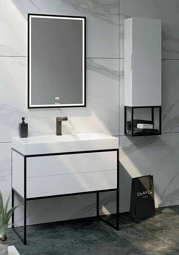 Шкаф-пенал Aqwella Clarberg Logic 35 LOG0435 подвесной правый/левый, белый, 350х1200х165 мм Шкаф-пенал Aqwella Clarberg Logic 35 LOG0435 подвесной правый/левый, белый, 350х1200х165 мм