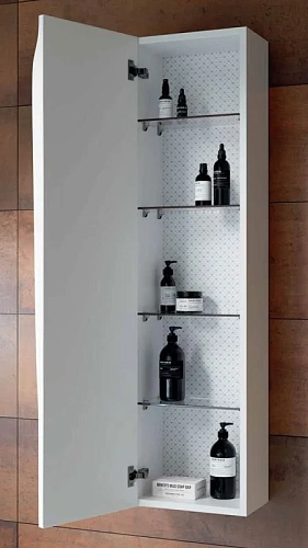 Шкаф-пенал Aqwella Clarberg Papyrus 35 PAP0535 правый/левый, белый матовый, 350х220х1330 мм Шкаф-пенал Aqwella Clarberg Papyrus 35 PAP0535 правый/левый, белый матовый, 350х220х1330 мм