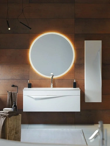 Шкаф-пенал Aqwella Clarberg Papyrus 35 PAP0535 правый/левый, белый матовый, 350х220х1330 мм Шкаф-пенал Aqwella Clarberg Papyrus 35 PAP0535 правый/левый, белый матовый, 350х220х1330 мм