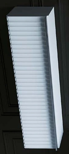 Шкаф-пенал Armadi Art Canale 846-WCR белый+хром без ножек Шкаф-пенал Armadi Art Canale 846-WCR белый+хром без ножек