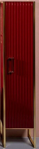 Шкаф-пенал Armadi Art MONACO 868-RG-R бордо глянец + золото R Шкаф-пенал Armadi Art MONACO 868-RG-R бордо глянец + золото R