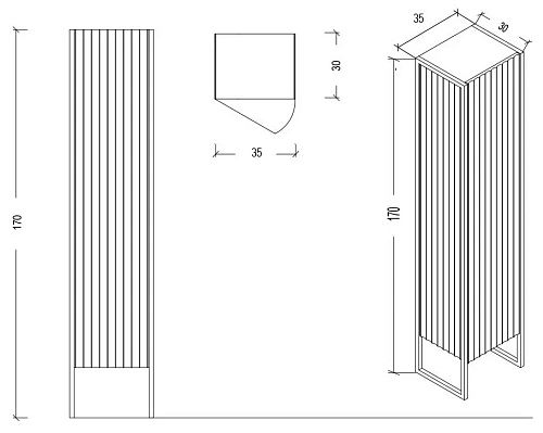 Шкаф-пенал Armadi Art MONACO 868-WCR-L белый глянец + хром L Шкаф-пенал Armadi Art MONACO 868-WCR-L белый глянец + хром L