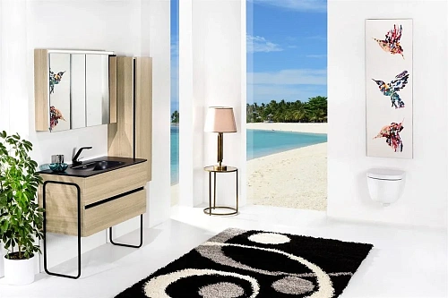 Шкаф-пенал Armadi Art Vallessi 120*35*28,5см, дуб светлый (матовый, фактурный) 836-L Шкаф-пенал Armadi Art Vallessi 120*35*28,5см, дуб светлый (матовый, фактурный) 836-L