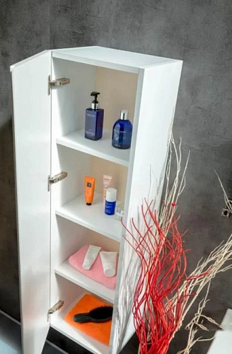 Шкаф-пенал Boheme CAPOLDA белый + ручка белая 849-120-W Шкаф-пенал Boheme CAPOLDA белый + ручка белая 849-120-W