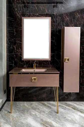 Шкаф-пенал Boheme Lucido Лиловый 772-PU Шкаф-пенал Boheme Lucido Лиловый 772-PU