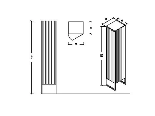 Шкаф-пенал Boheme MONACO белый глянец + хром 868-WCR Шкаф-пенал Boheme MONACO белый глянец + хром 868-WCR