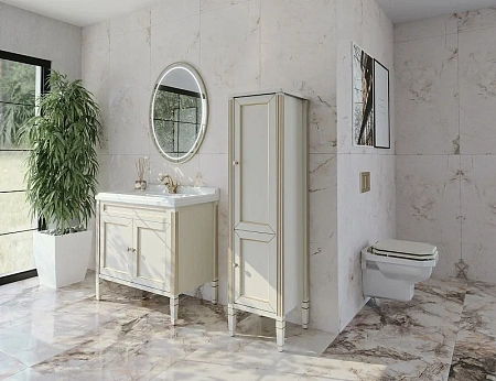 Шкаф-пенал Caprigo ALBION PROMO правый 33350R-В002 Шкаф-пенал Caprigo ALBION PROMO правый 33350R-В002