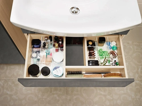 Шкаф-пенал Cersanit SMART 45 ясень, серый (B-SL-SMA/Gr) Шкаф-пенал Cersanit SMART 45 ясень, серый (B-SL-SMA/Gr)