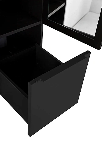 Шкаф-пенал CEZARES PREMIUM 55502 Nero opaco 350x380 подвесной Шкаф-пенал CEZARES PREMIUM 55502 Nero opaco 350x380 подвесной