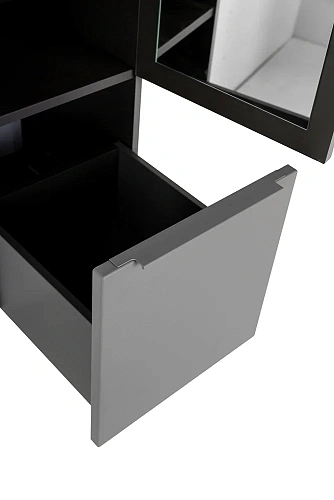 Шкаф-пенал CEZARES PREMIUM 55504 Grigio nuvola 350x380 подвесной Шкаф-пенал CEZARES PREMIUM 55504 Grigio nuvola 350x380 подвесной