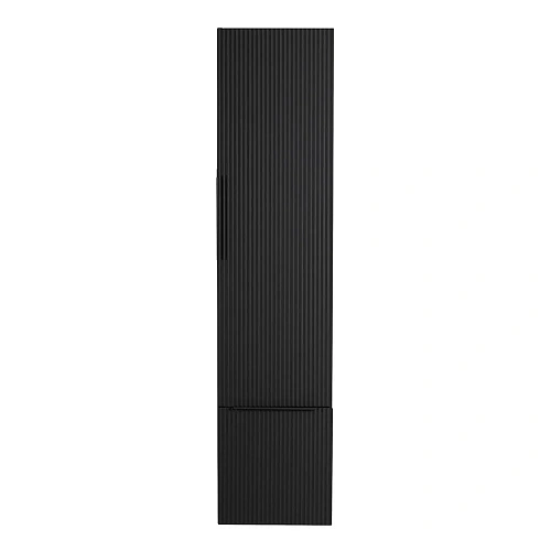 Шкаф-пенал CEZARES PREMIUM 55507 Plisse Nero opaco 350x380 подвесной Шкаф-пенал CEZARES PREMIUM 55507 Plisse Nero opaco 350x380 подвесной