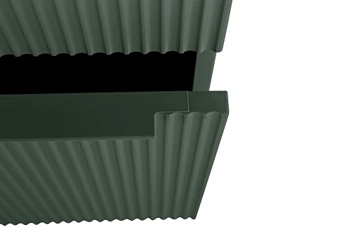 Шкаф-пенал CEZARES PREMIUM 55510 Plisse Verde opaco 400x300 подвесной Шкаф-пенал CEZARES PREMIUM 55510 Plisse Verde opaco 400x300 подвесной