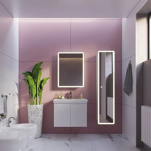 Шкаф-пенал DREJA зеркальный POINT, 40 см, подвесной, универсальный, 1 дверца, 4 стеклянные полки, се 99.9035 Шкаф-пенал DREJA зеркальный POINT, 40 см, подвесной, универсальный, 1 дверца, 4 стеклянные полки, се 99.9035