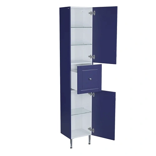 Шкаф-пенал IDDIS Oxford (OXF36N0i97) напольный, 36 см, синий Шкаф-пенал IDDIS Oxford (OXF36N0i97) напольный, 36 см, синий