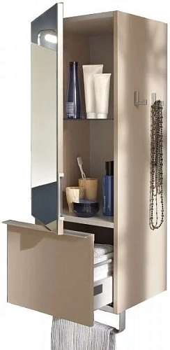 Шкаф-пенал Jacob Delafon Odeon Up EB893G-E19 Дуб Шампань Шкаф-пенал Jacob Delafon Odeon Up EB893G-E19 Дуб Шампань