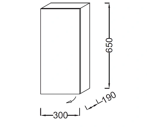 Шкаф-пенал Jacob Delafon Parallel EB513G-E10 Квебекский Дуб 35x65 Шкаф-пенал Jacob Delafon Parallel EB513G-E10 Квебекский Дуб 35x65