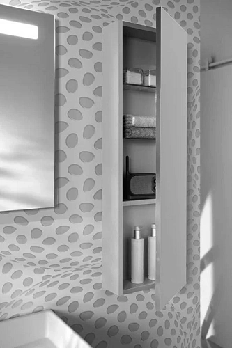 Шкаф-пенал Jacob Delafon Soprano EB984-N18 белый Блестящий Шкаф-пенал Jacob Delafon Soprano EB984-N18 белый Блестящий