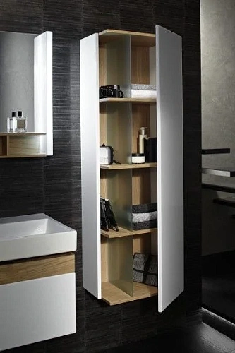 Шкаф-пенал Jacob Delafon Terrace EB1179D-M61 черный матовый правый Шкаф-пенал Jacob Delafon Terrace EB1179D-M61 черный матовый правый