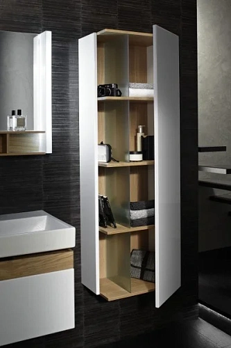 Шкаф-пенал Jacob Delafon Terrace EB1179G-G1C белый блестящий левый Шкаф-пенал Jacob Delafon Terrace EB1179G-G1C белый блестящий левый