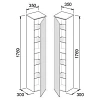 Шкаф-пенал Keuco Edition 400 31735XX0001, 450х1769х300 мм Шкаф-пенал Keuco Edition 400 31735XX0001, 450х1769х300 мм