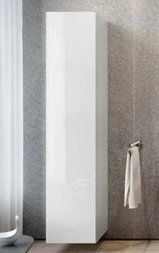 Шкаф-пенал Keuco Edition 90 39030380002, 400х1850х385 мм, цвет: белый матовый, петли справа Шкаф-пенал Keuco Edition 90 39030380002, 400х1850х385 мм, цвет: белый матовый, петли справа