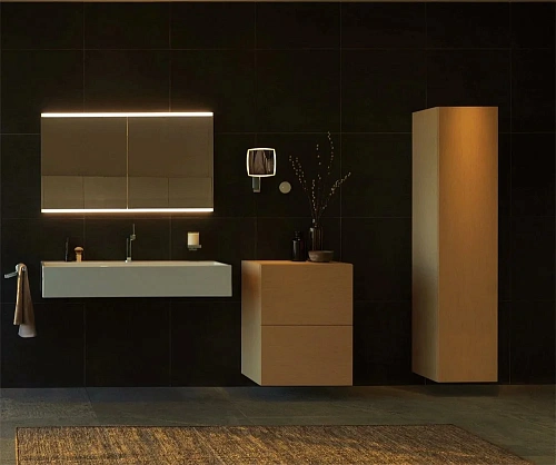 Шкаф-пенал Keuco Edition 90 39030550002, 400х1850х385 мм, цвет: светлое дерево Шкаф-пенал Keuco Edition 90 39030550002, 400х1850х385 мм, цвет: светлое дерево