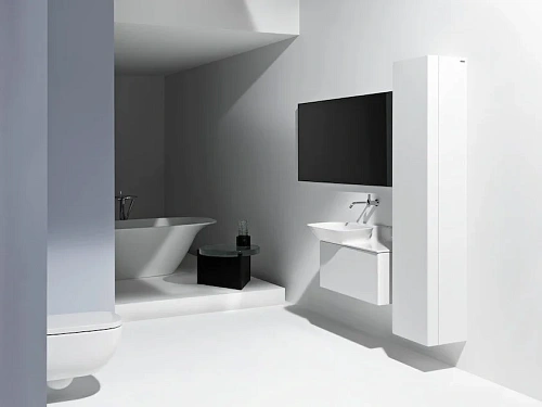 Шкаф-пенал Laufen Ino правый, белый матовый 4.2545.2.030.170.1 Шкаф-пенал Laufen Ino правый, белый матовый 4.2545.2.030.170.1