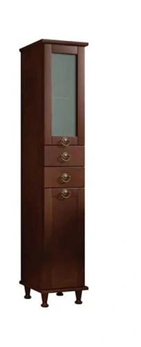 Шкаф-пенал Roca America ZRU9302796 темное дерево Шкаф-пенал Roca America ZRU9302796 темное дерево