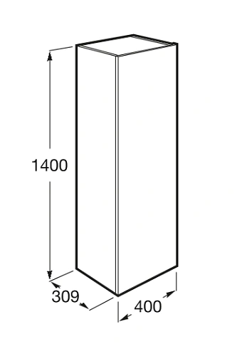 Шкаф-пенал Roca Beyond 857237806 Шкаф-пенал Roca Beyond 857237806