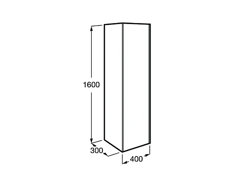 Шкаф-пенал Roca Inspira левая 857004403 Шкаф-пенал Roca Inspira левая 857004403